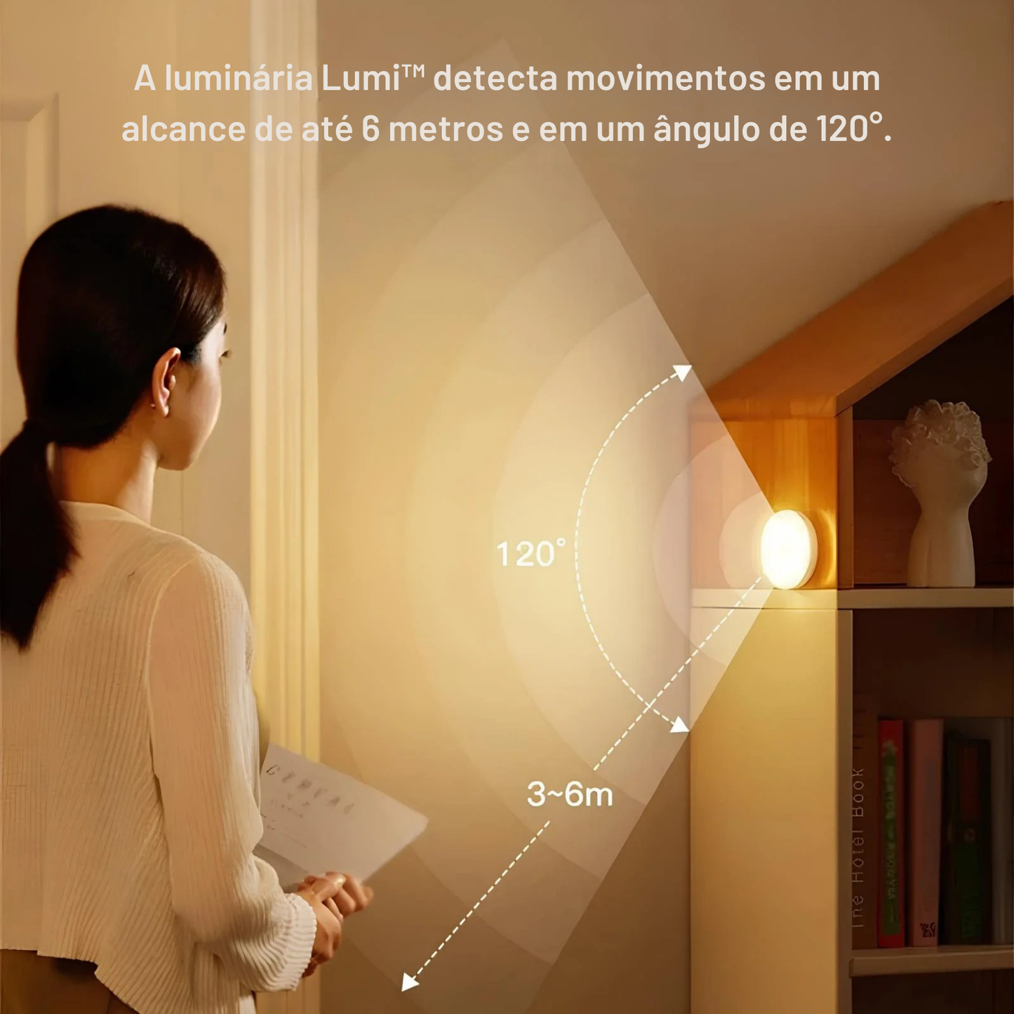 Lumi™ - Luminária com sensor de movimento