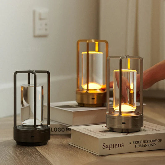 Norda™ – Luminária de Mesa Moderna no Estilo Nórdico, Sem Fio